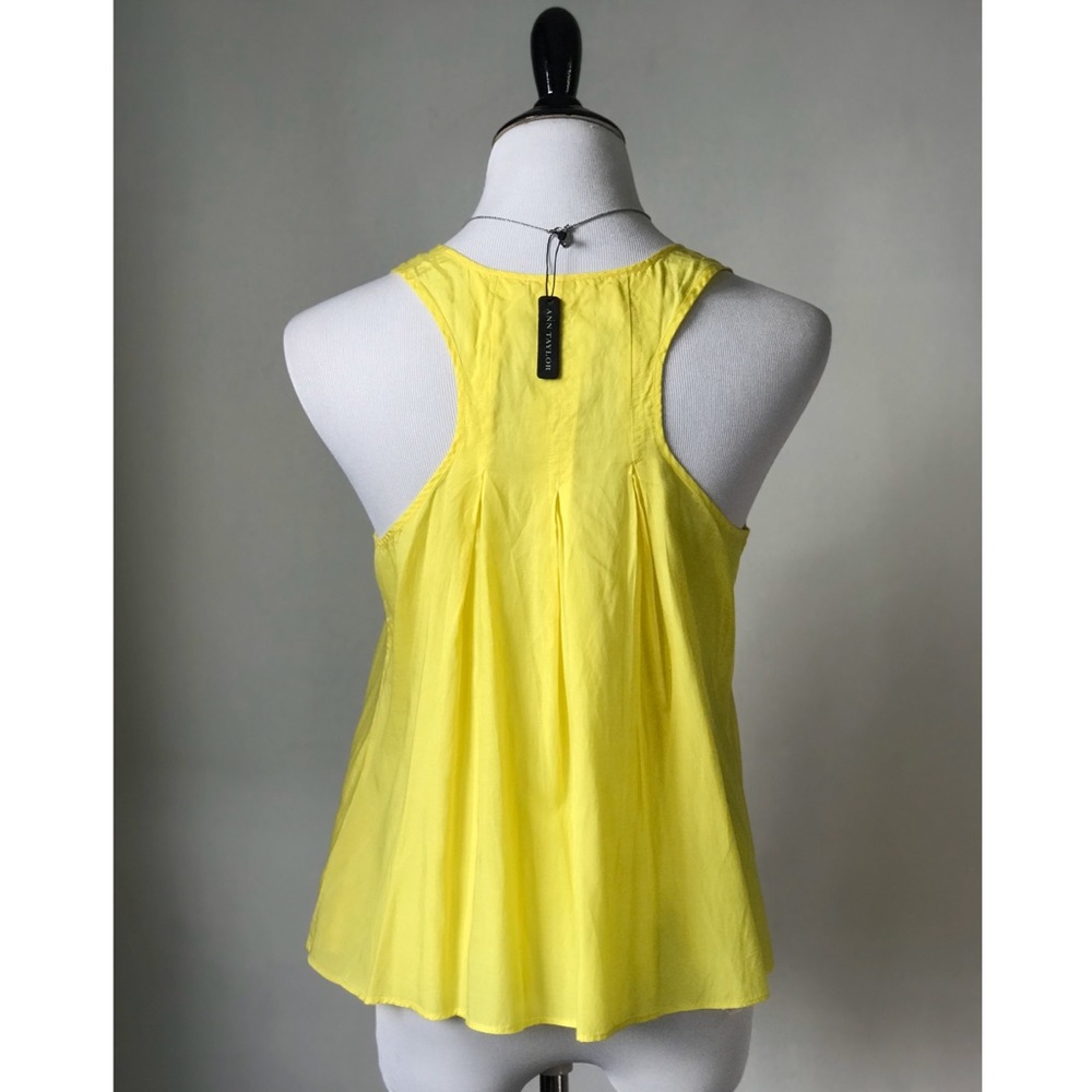 Yellow Racer Back Top - Picture 3 of 3